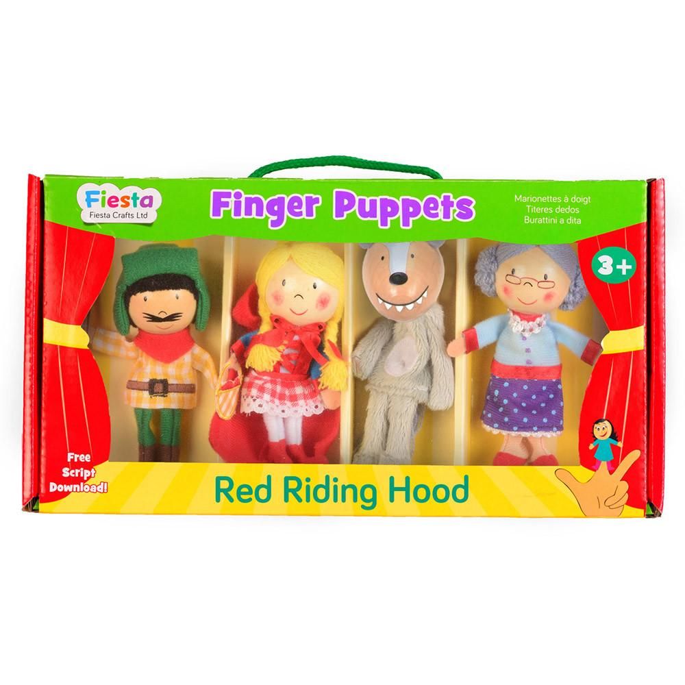 Fiesta Crafts Red Riding Hood Finger Puppet