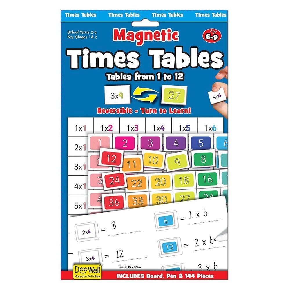 Fiesta Crafts Magnetic Times Table Toy