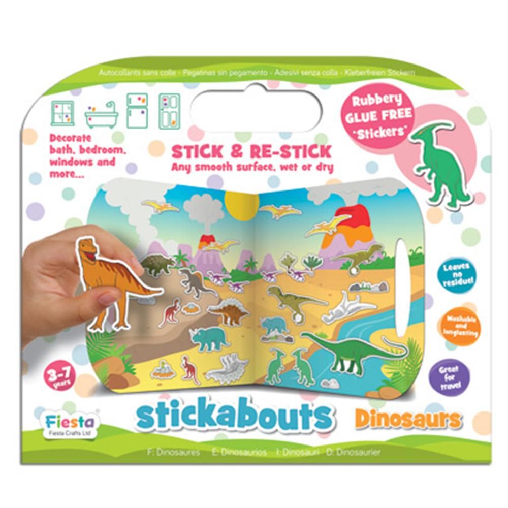 Fiesta Crafts Dinosaurs Stickabouts