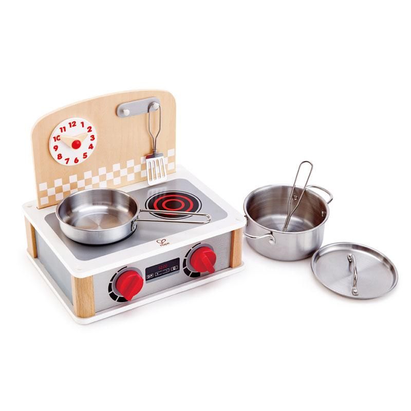 Hape 2-In-1 Kitchen & Grill Set - Role Play Toys