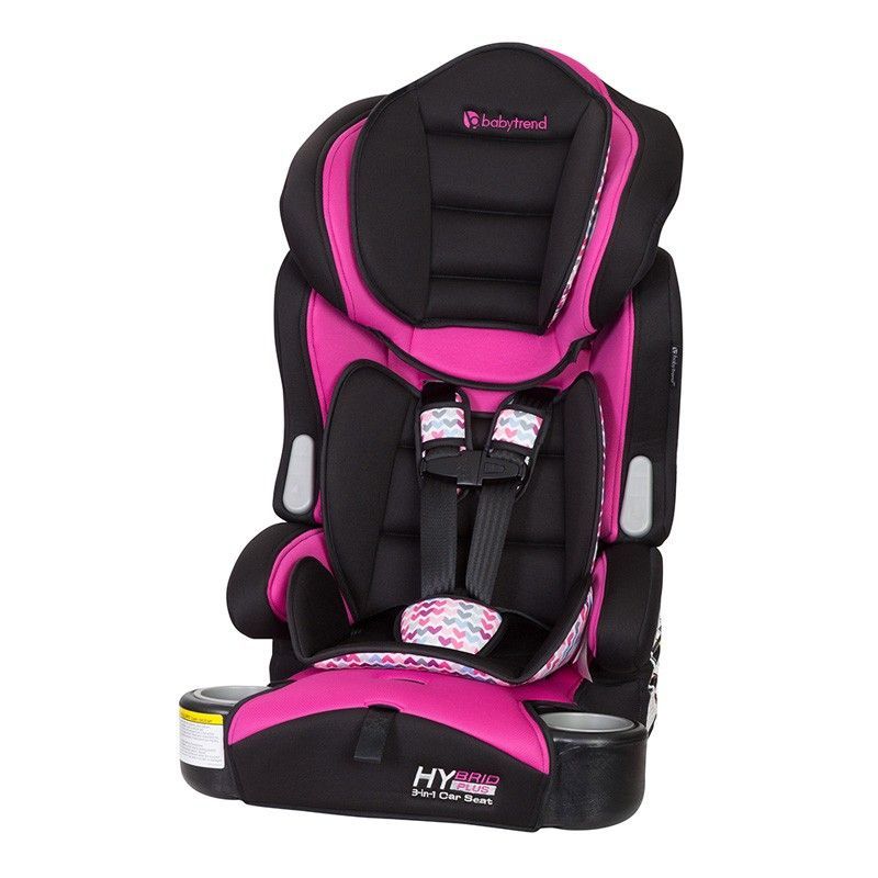 Baby Trend Black/Pink Hybrid Plus 3-in-1 Car Seat Olivia