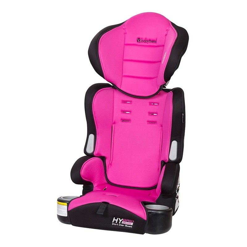 Baby Trend Black/Pink Hybrid Plus 3-in-1 Car Seat Olivia