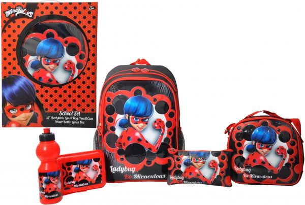 Lady Bug Miraculous Promotion Backpack - 16in