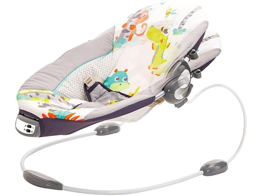Baby Bouncer With Music & Vibration For Infant 6 To 18 Months-Grey 