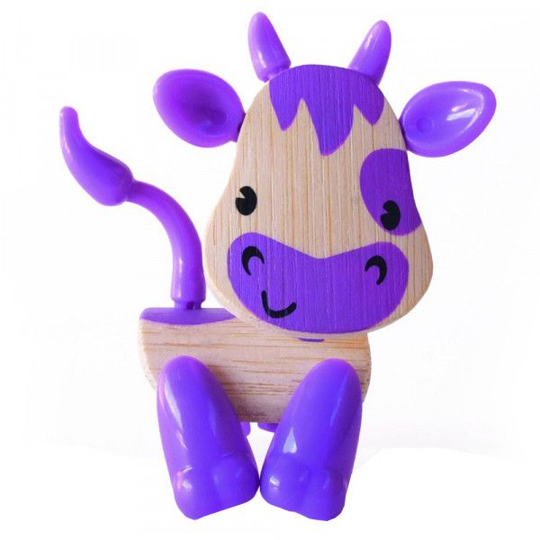 Hape Mini-Mals Cow - Wooden Toys