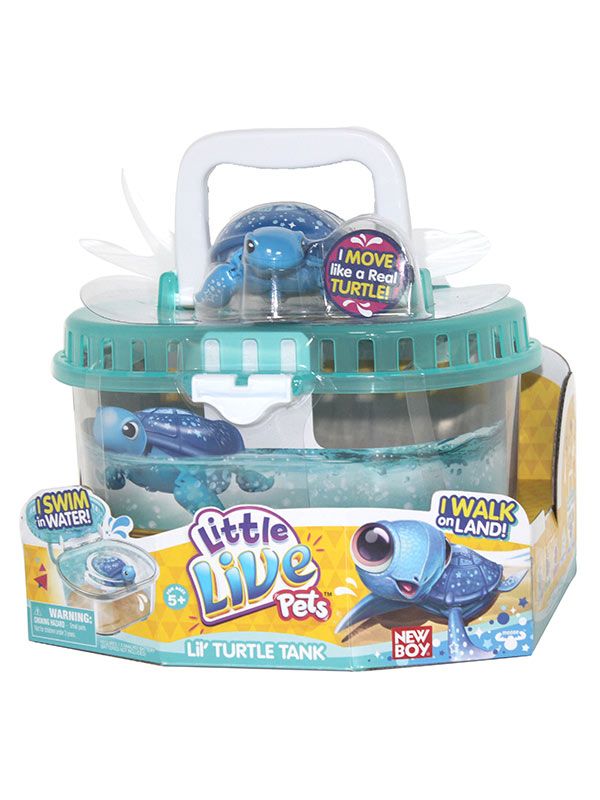 Palm Pals Little Live Pets S1 Turtle HP Tank Babystore.ae