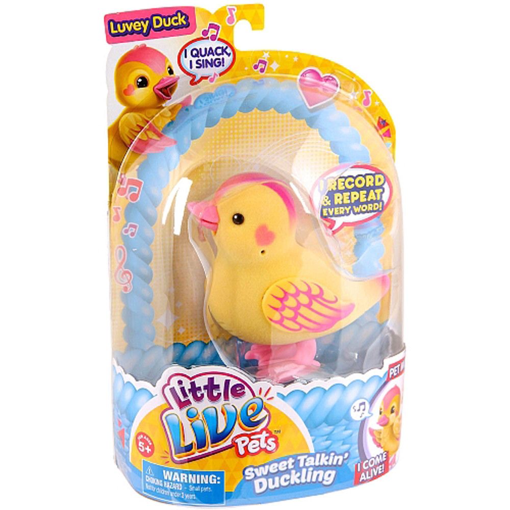 Little Live Pets S1 Sweet Talking Pets Single Pack Luvey Duck