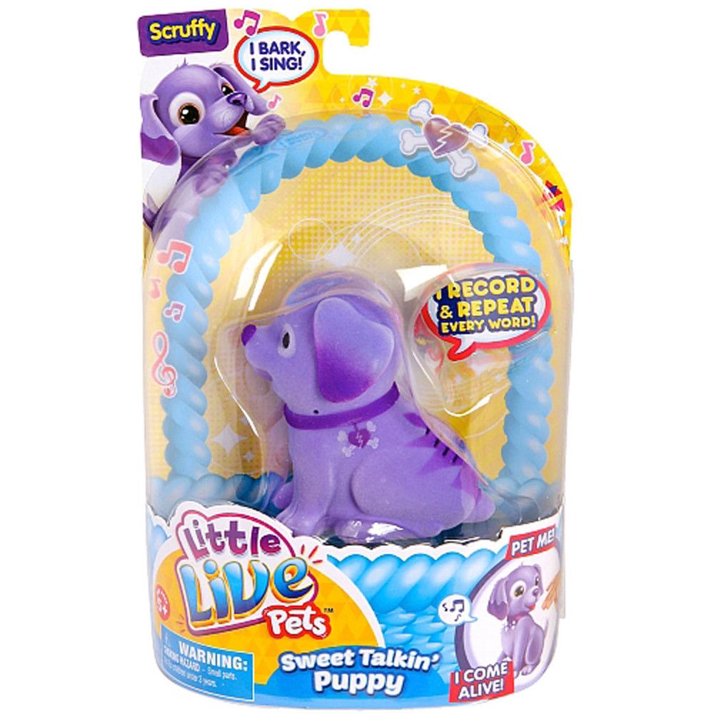 Little Live Pets S1 Sweet Talking Pets Single Pack Scruffy Kids Toys Babystore.ae