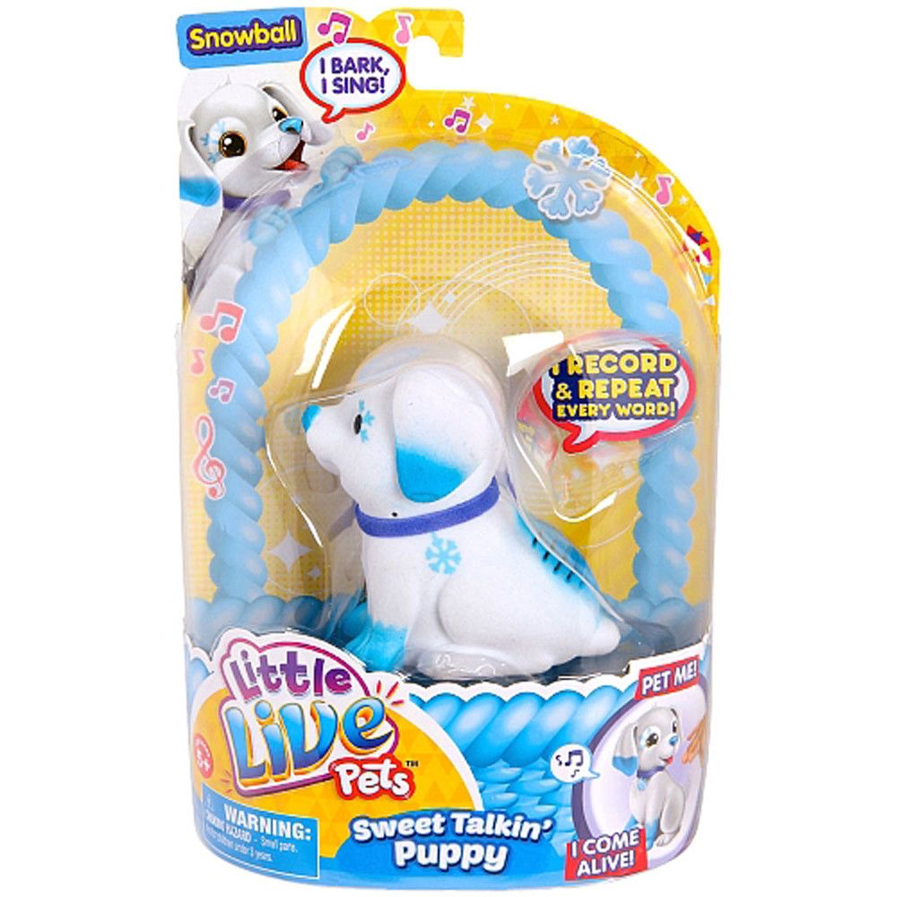 Little live pets outlet sweet talking puppy