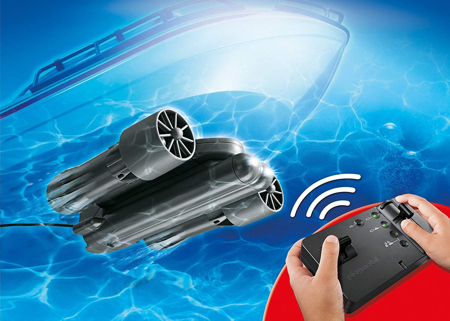 Playmobil underwater 2025 motor