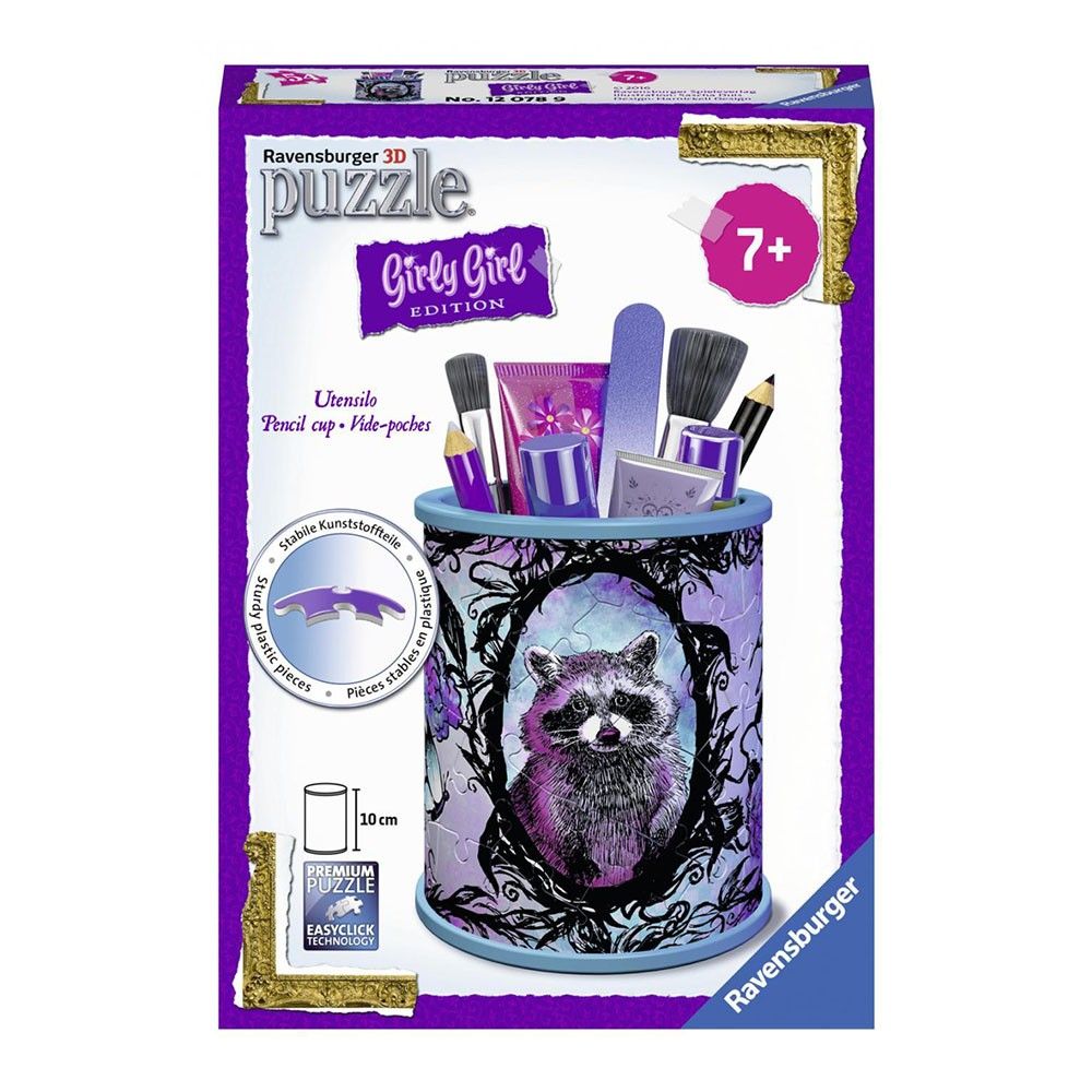 Ravensburger Girly Girl Pencil Cup Animal Trend