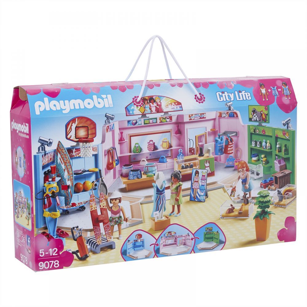 Playmobil shopping plaza on sale
