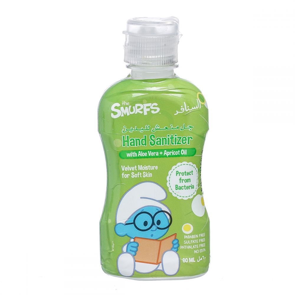 Smurfs No Alcohol Hand Sanitizer Green 60ml