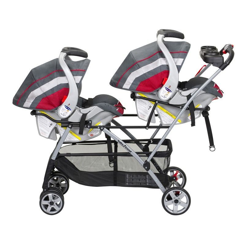 Babytrend - Snap-N-Go Double Stroller Frame- Grey