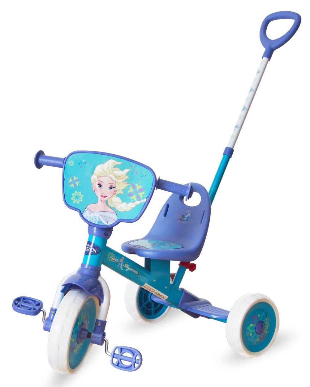 Spartan Disney Frozen Children s Tricycle with Pushbar Babystore.ae
