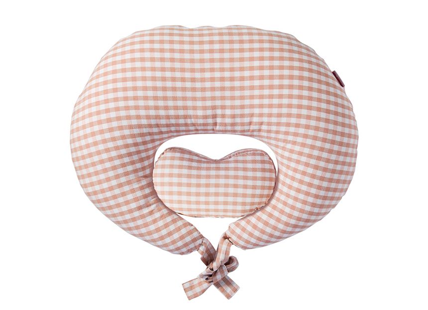 Sunveno Pregnancy & Feeding Heart Pillow - Organic Cotton - Pink