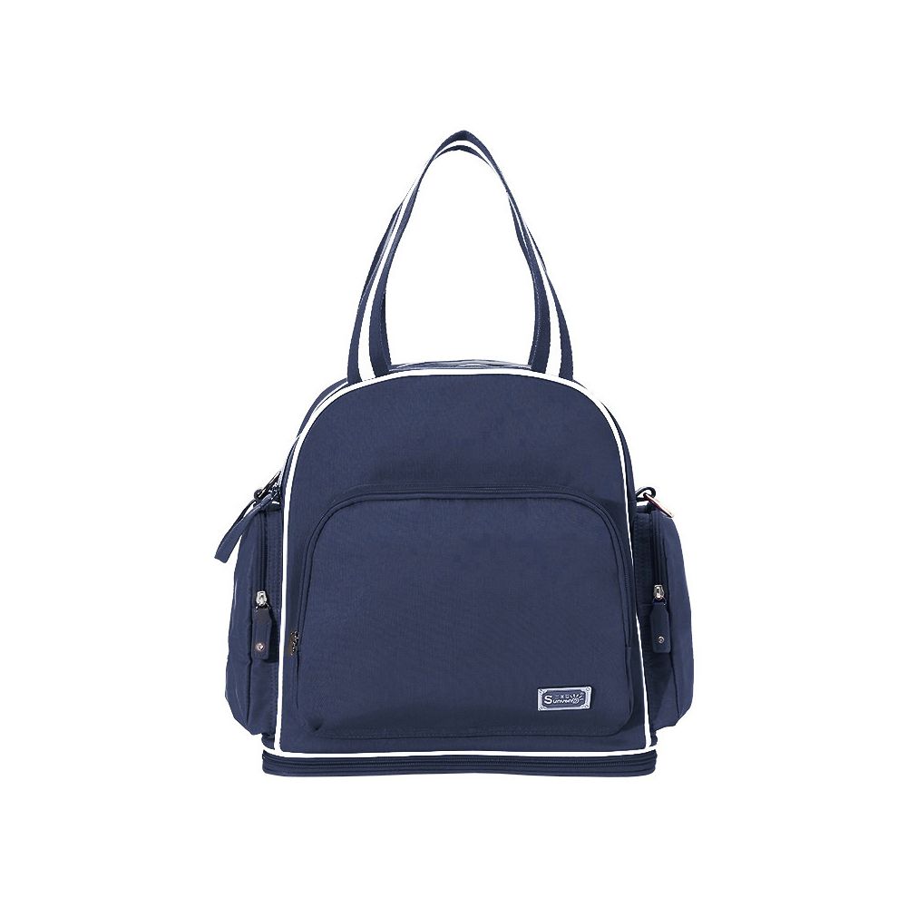 Sunveno Navy Blue Signature Maternity Diaper Bag