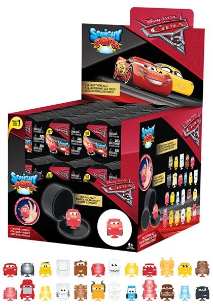 Cars 3 squishy pops clearance