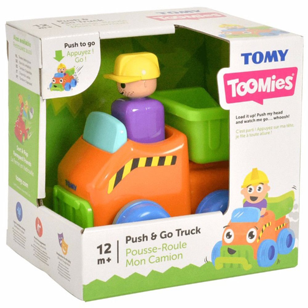 Tomy Toomies Push n Go Truck Toy