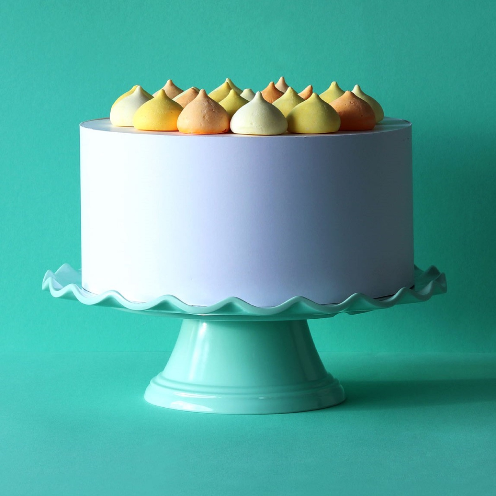 A Little Lovely Company - Cake Stand Wave Mint