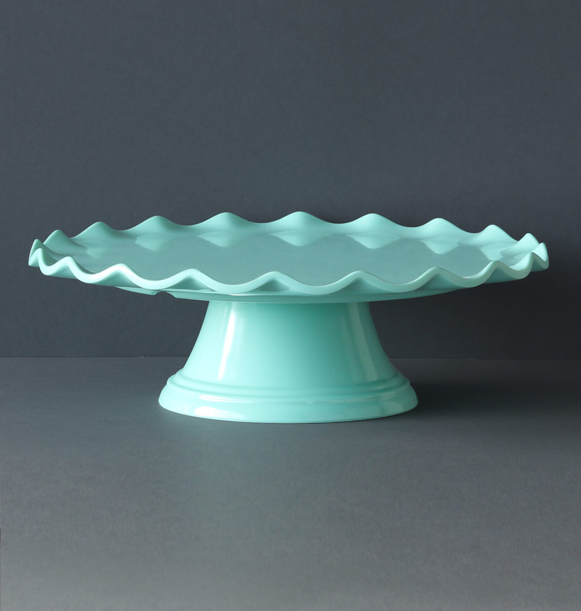 A Little Lovely Company - Cake Stand Wave Mint