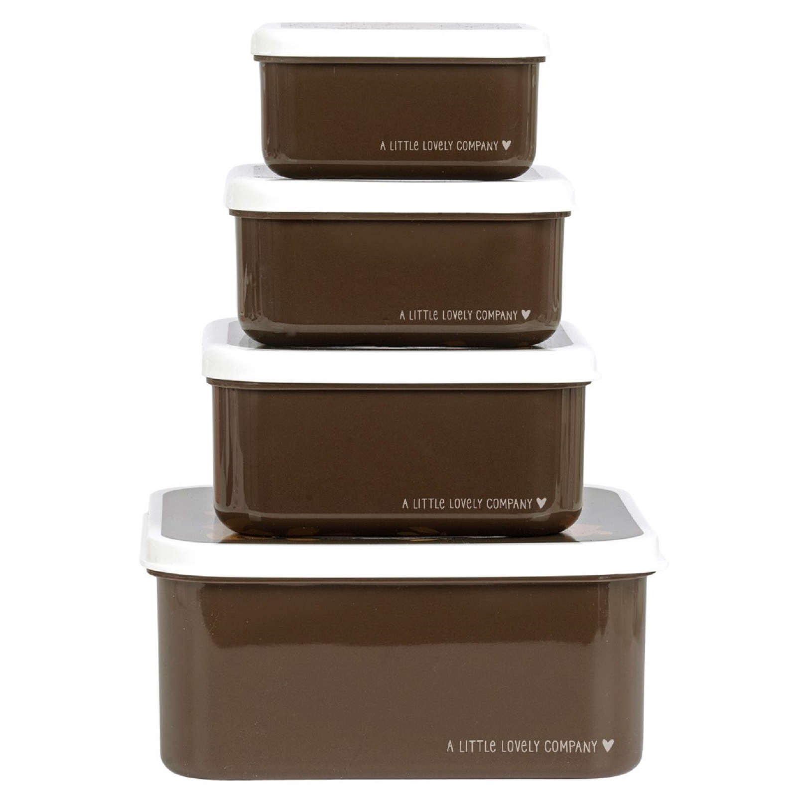 A Little Lovely Company - Lunch and Snack Box Set Bears