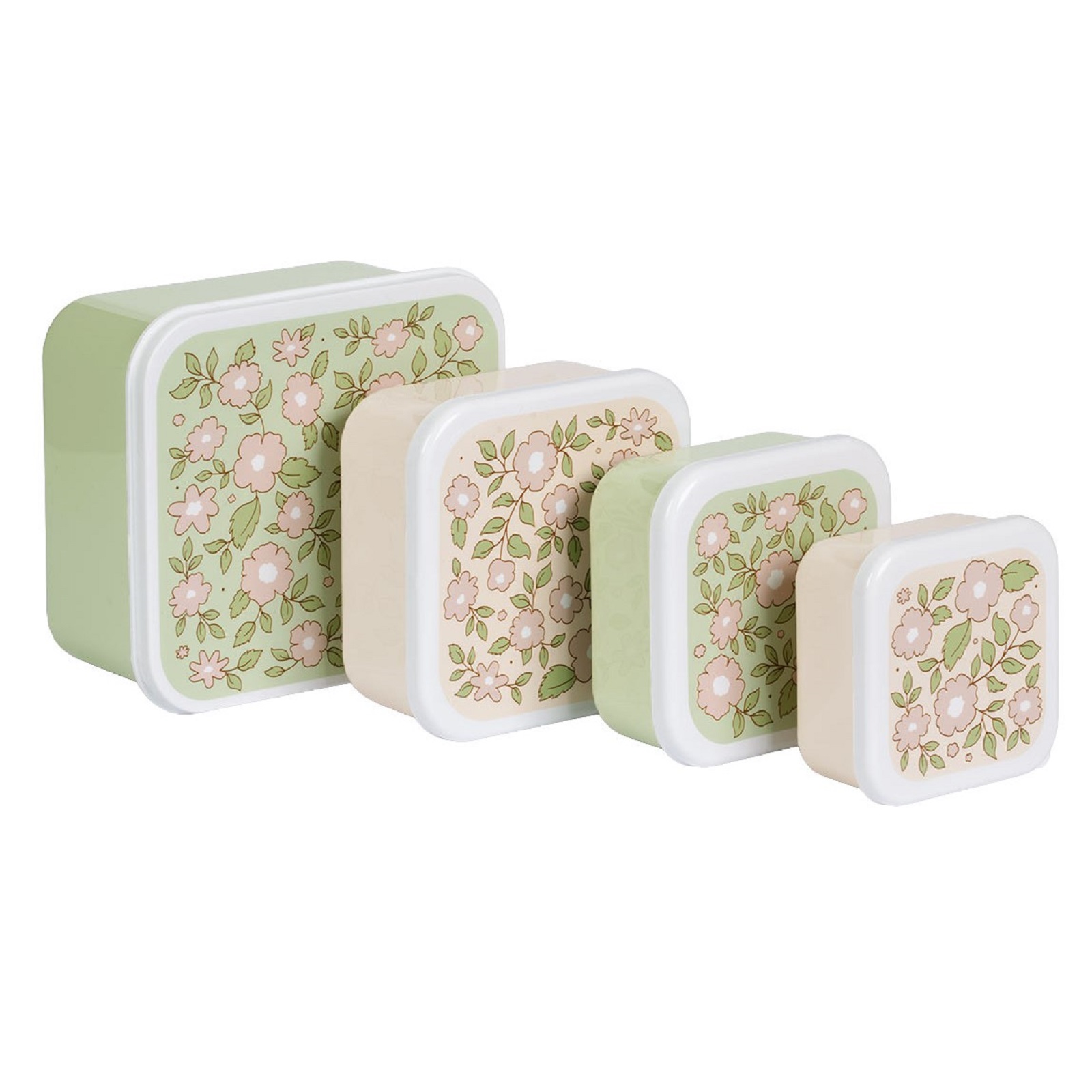 A Little Lovely Company - Lunch and Snack Box Set Blossoms