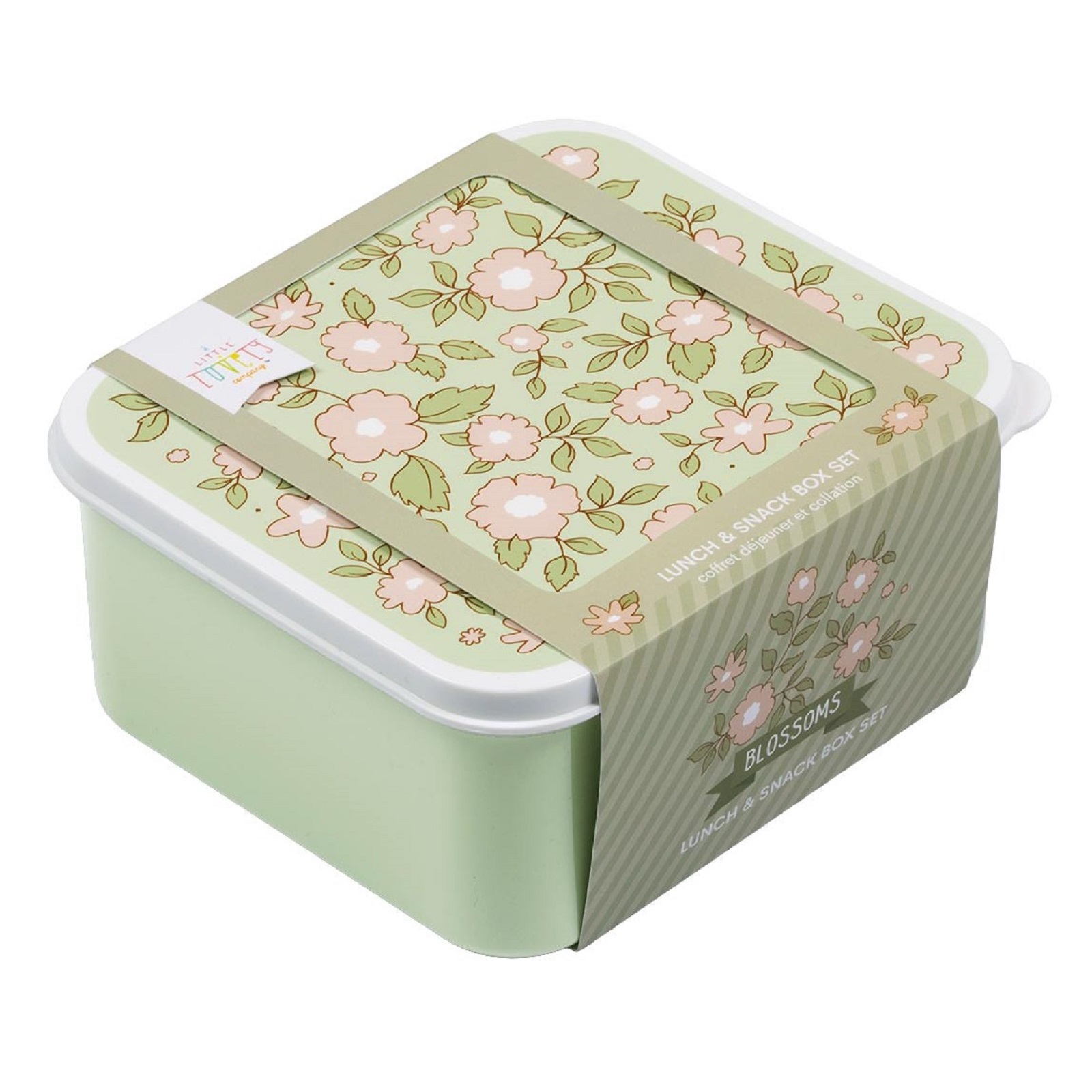A Little Lovely Company - Lunch and Snack Box Set Blossoms