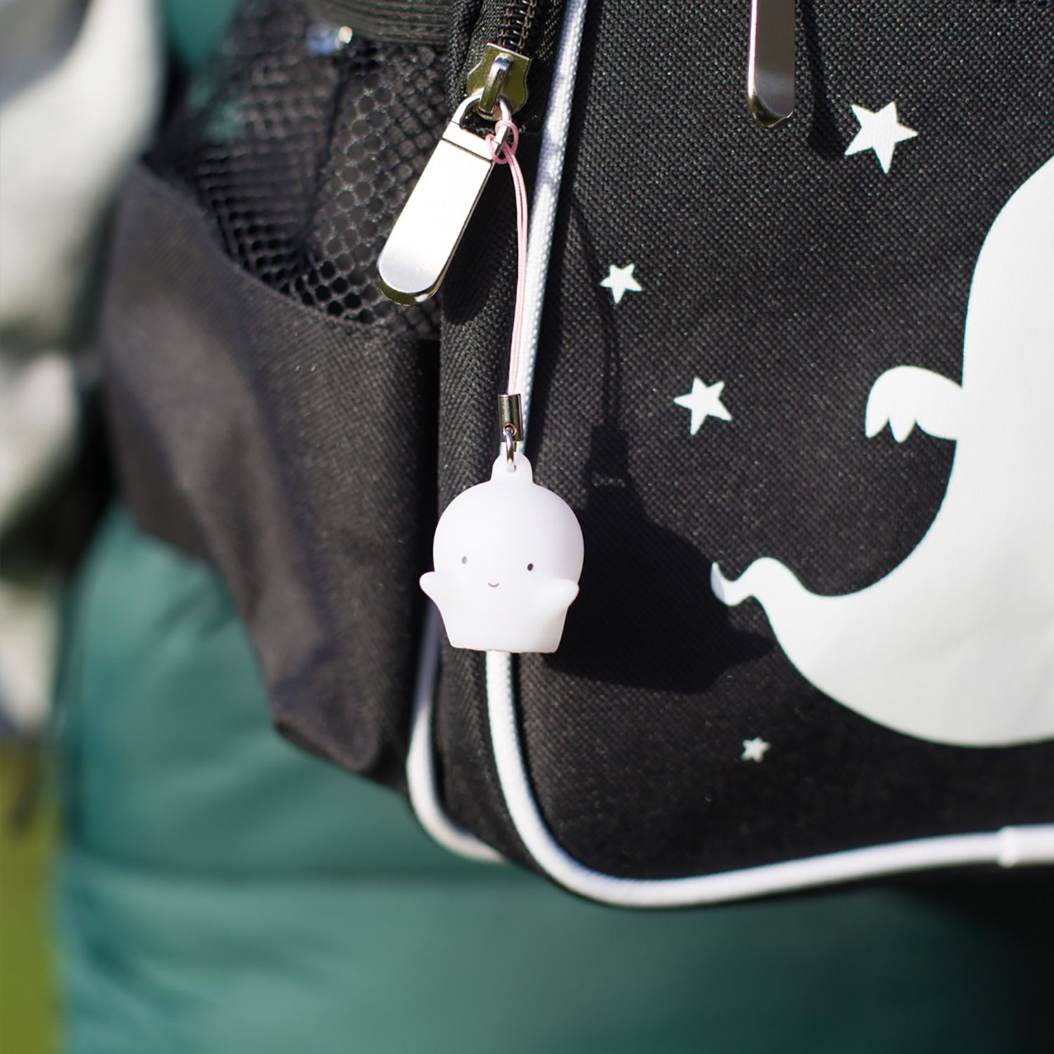 A Little Lovely Company School Backpack Ghost