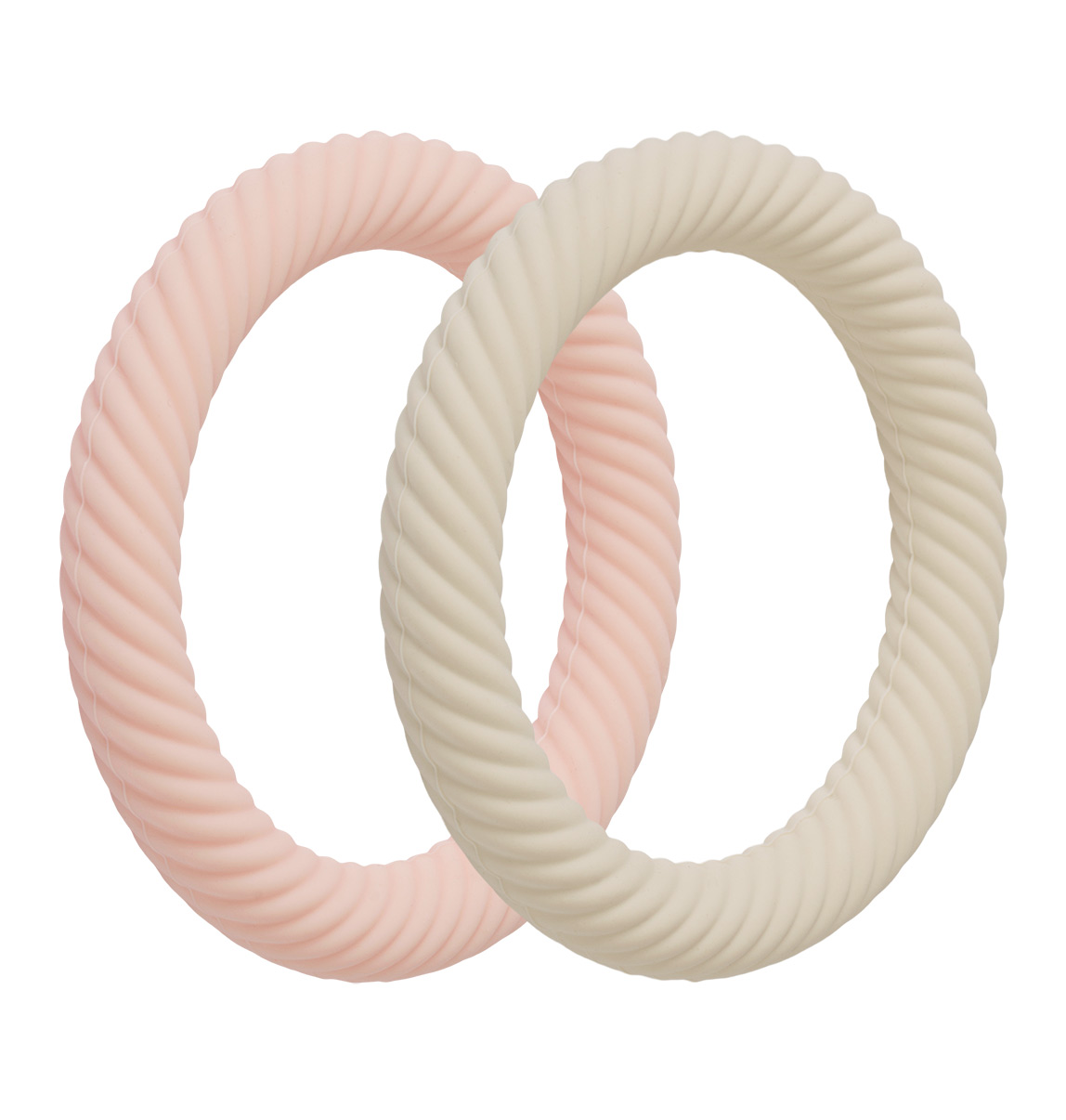 A Little Lovely Company - Silicone Teether Classic Strawberry Cream