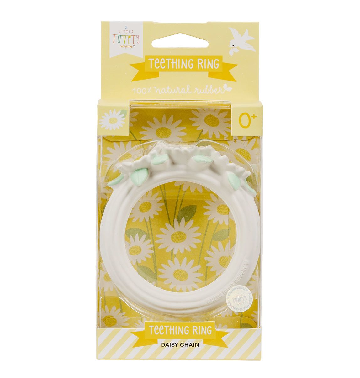 A Little Lovely Company Teething Ring Daisy Chain