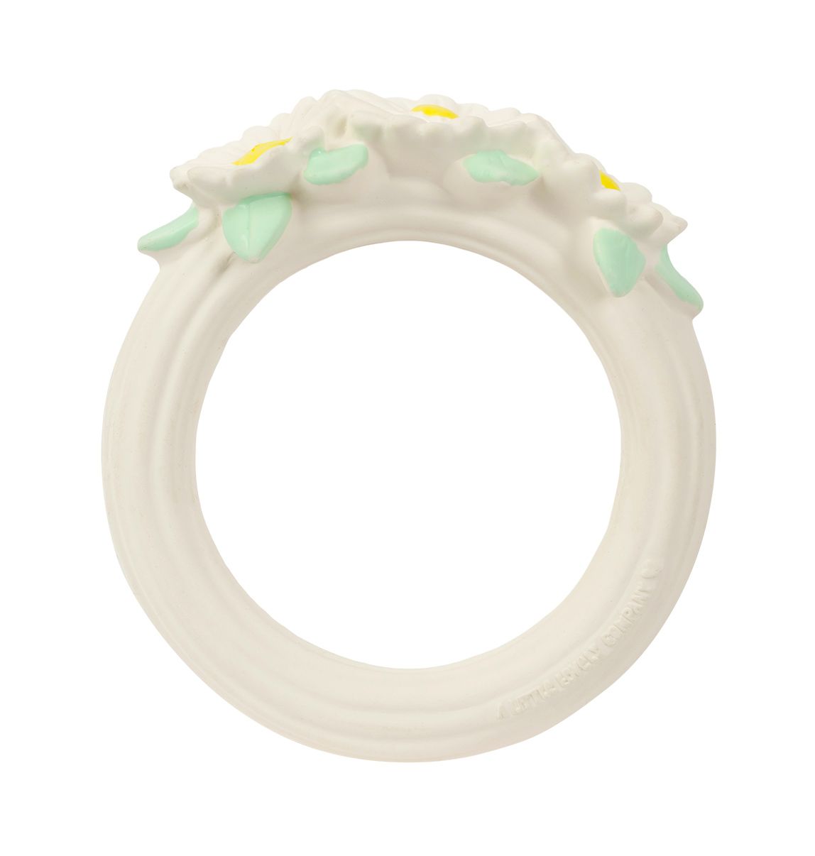 A Little Lovely Company Teething Ring Daisy Chain