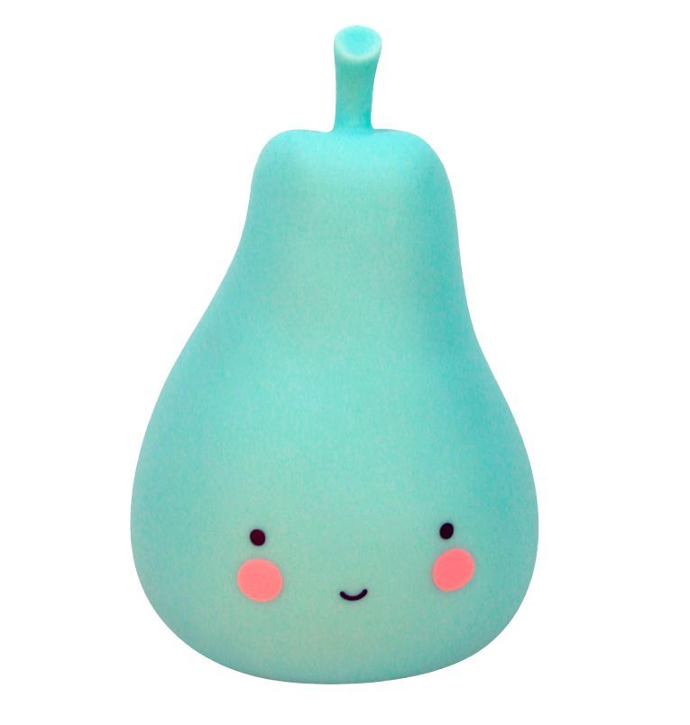 A Little Lovely Company Blue Mini Pear Light