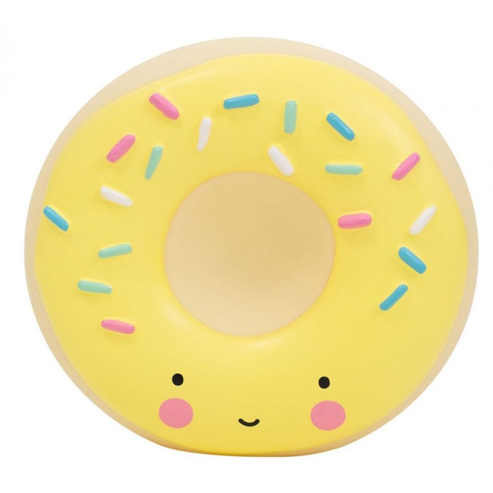 A Little Lovely Company Yellow Donut Money Box