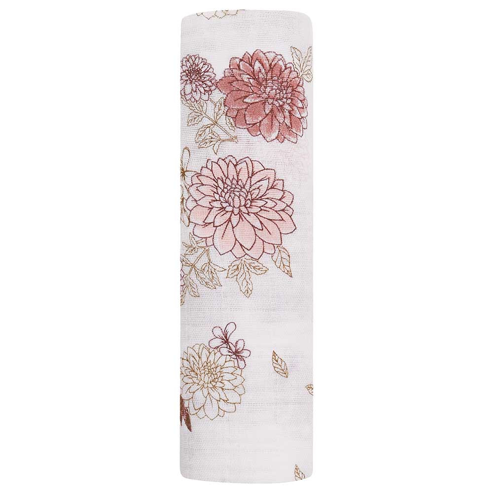 Aden & Anais - Classic Single Swaddle - Dahlias - Dahlias