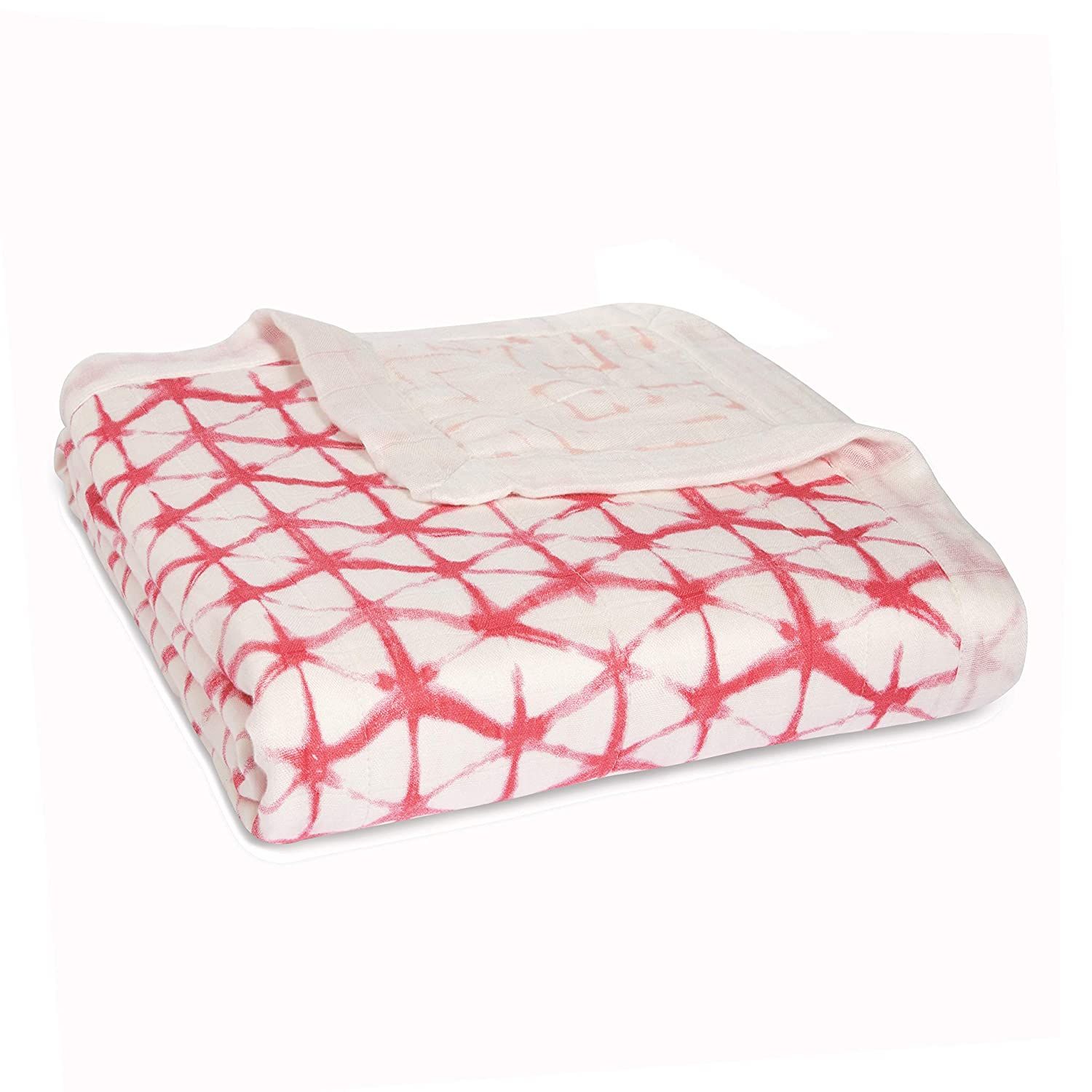 Aden + Anais - Silky Soft Dream Blanket Berry Shibori