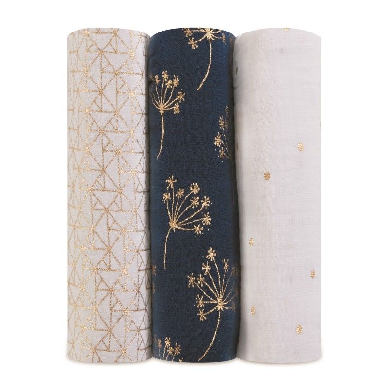 Aden and anais metallic gold outlet