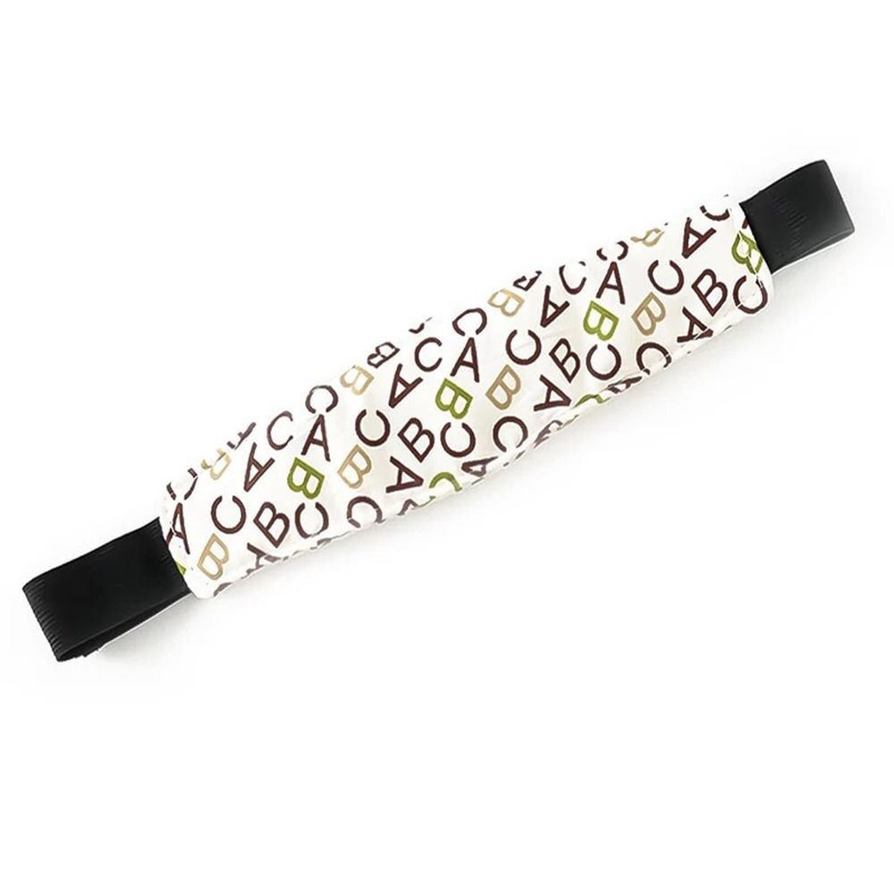Pikkaboo SafeNap Car Head Support -Brown Alphabet
