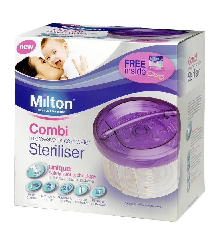 Milton - Purple Combi Bottle Steriliser 