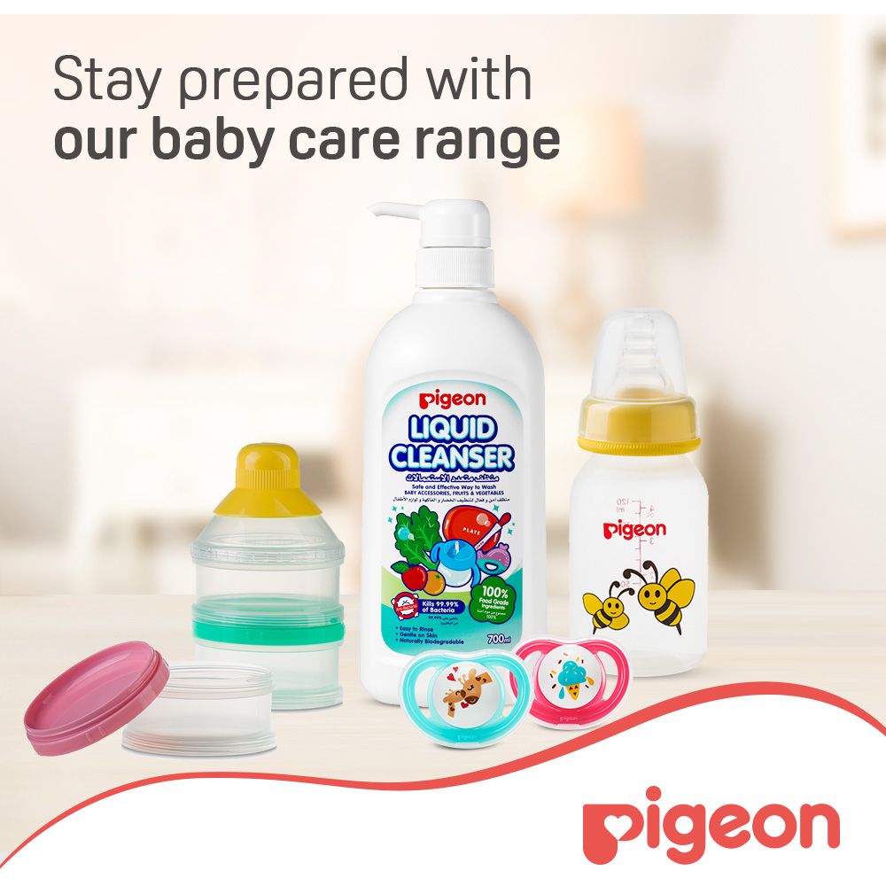 Pigeon - Mini Light Pacifier Twin Girl (L)