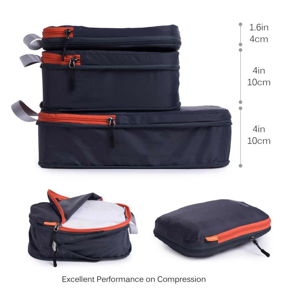 Alameda - Packing Cubes - Set of 3 - Dark Grey