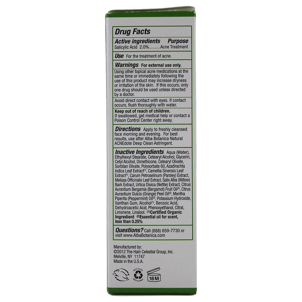 Alba Botanica - Acnedote Oil Control Lotion 57g