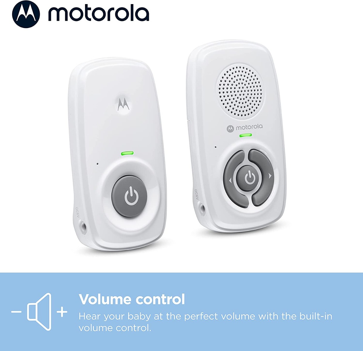 Motorola Nursery Digital Audio Baby Monitor - White