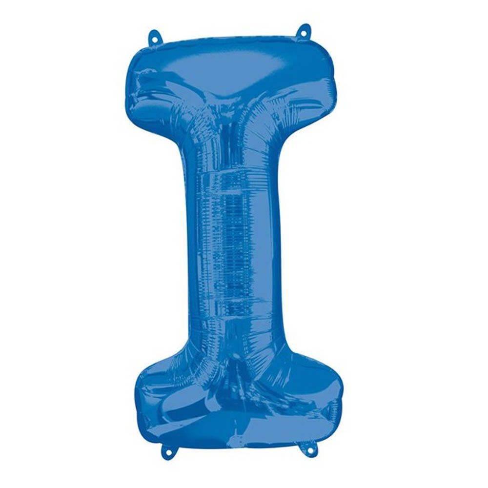 Amscan - 16 inch Blue Letter I Balloon