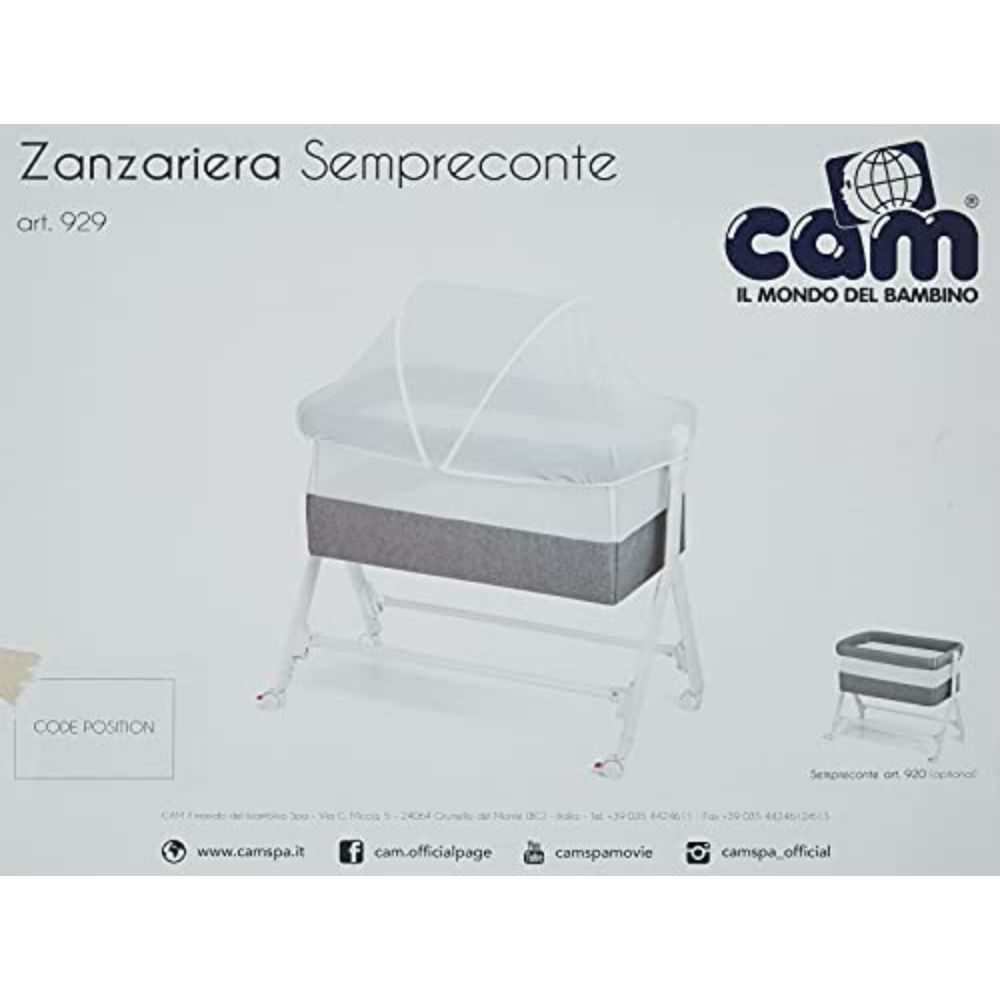 Cam - Mosquito Net For Sempreconte - White