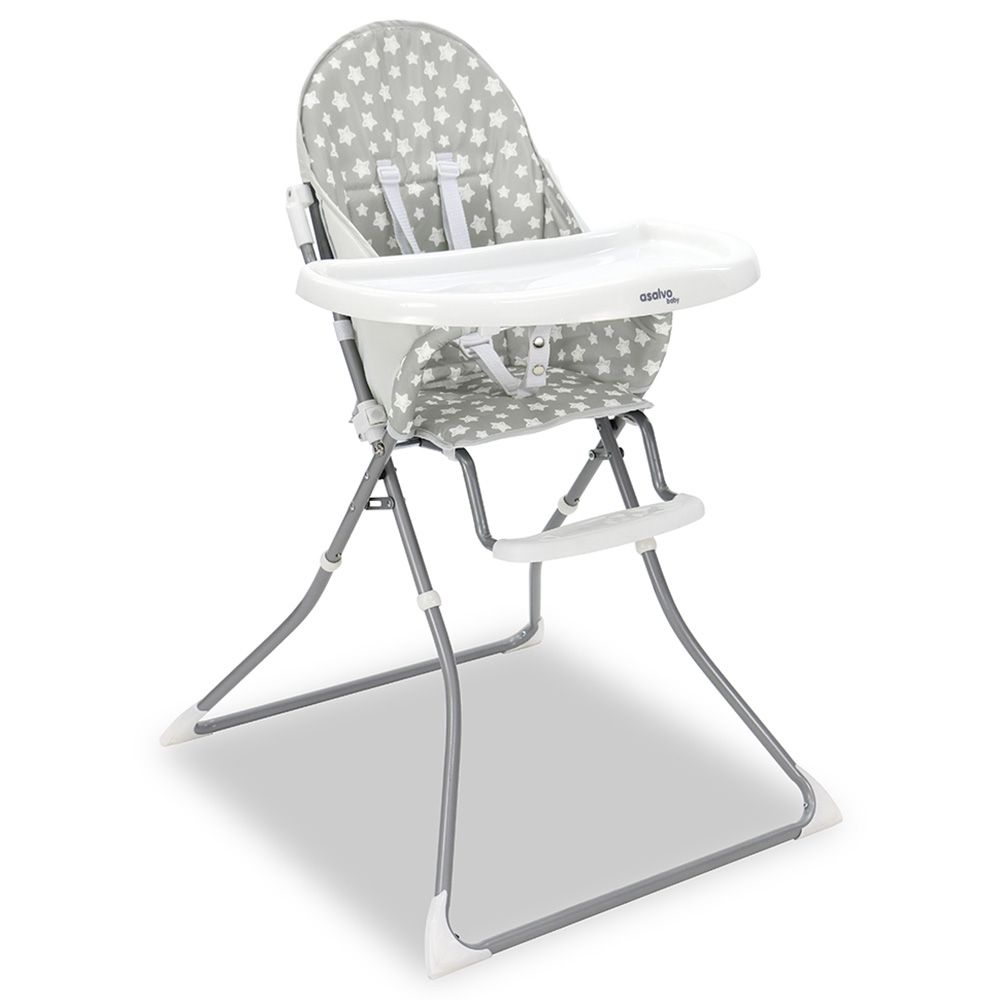 Asalvo - High Chair Quick - Stars Grey