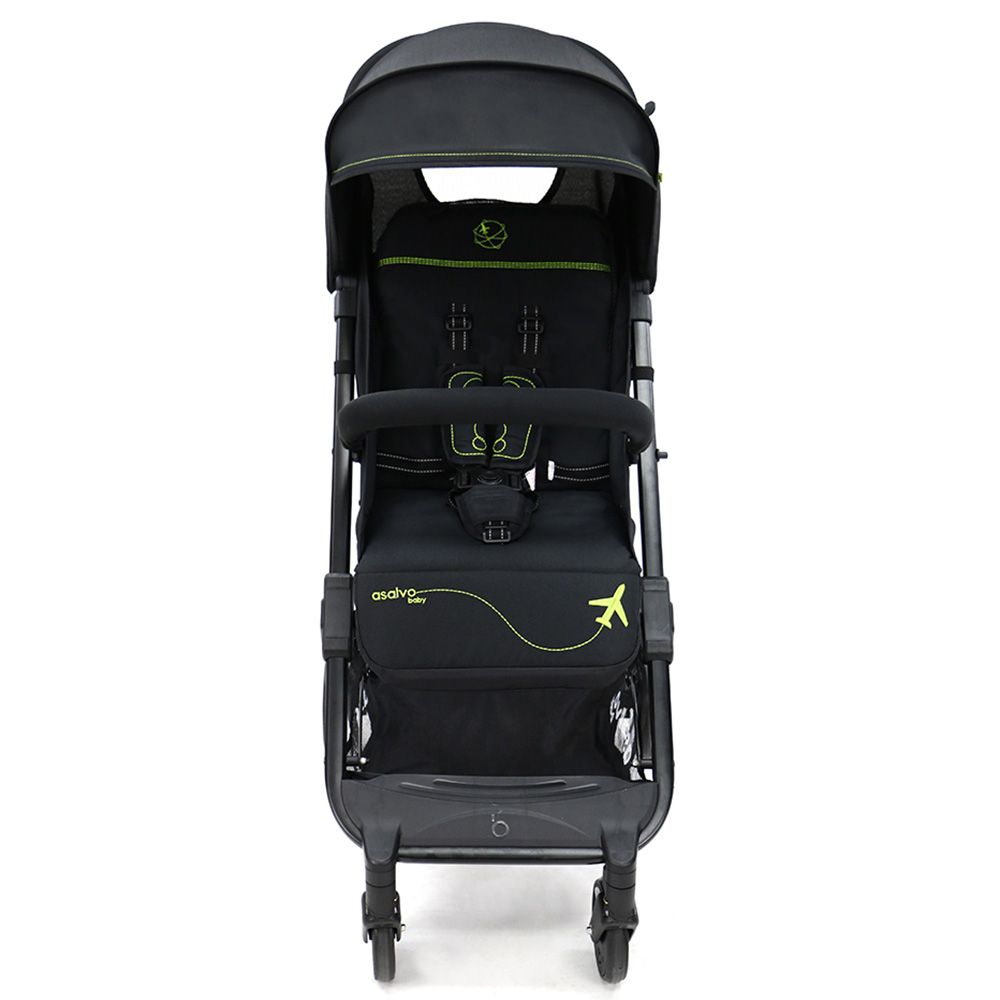 Asalvo - Stroller Travel+ - Black Green