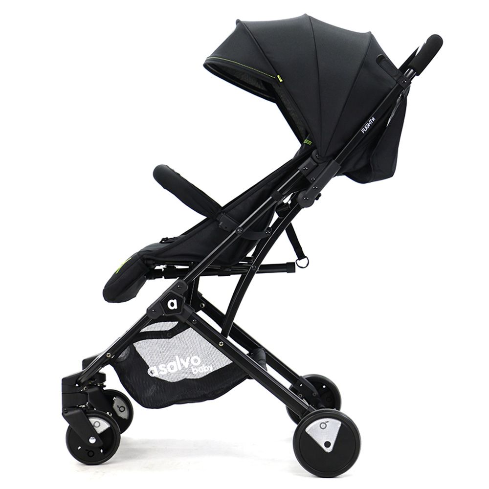 Asalvo - Stroller Travel+ - Black Green