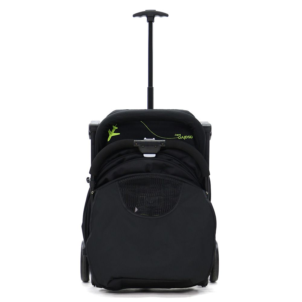 Asalvo - Stroller Travel+ - Black Green