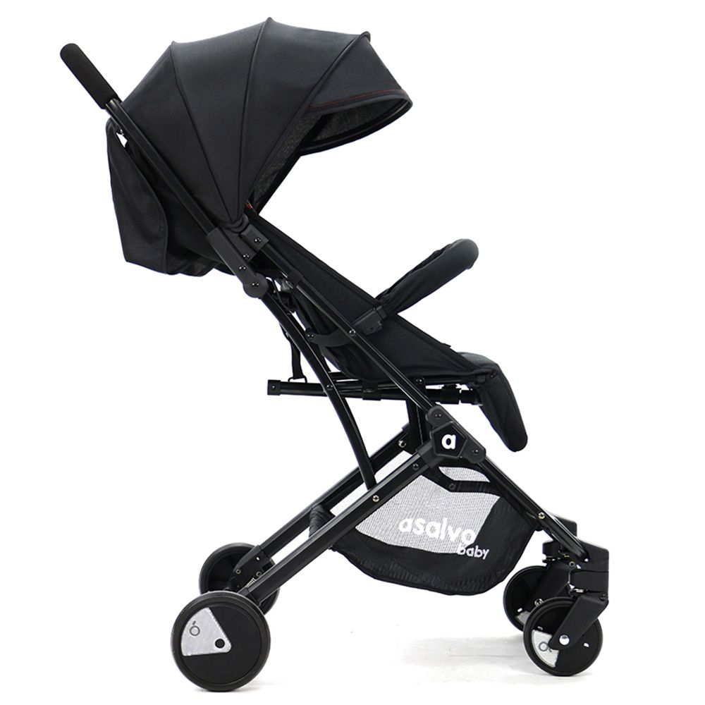 Asalvo - Stroller Travel+ - Black Red